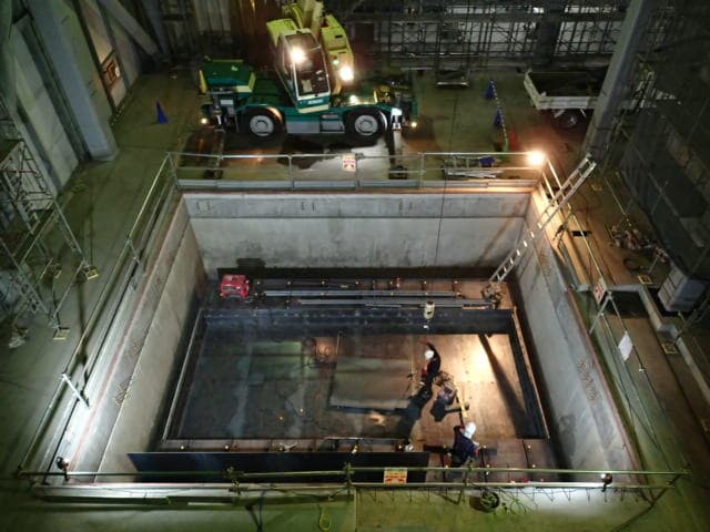 三浦基礎の施工現場